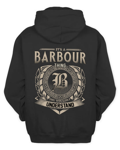BARBOUR HH88-K2–Personalized Name Quote Apparel “It’s a/an NAME Thing You Wouldn’t Understand”
