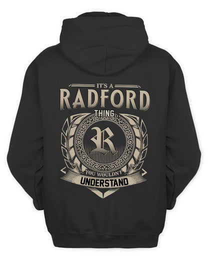 RADFORD HH88-K2–Personalized Name Quote Apparel “It’s a/an NAME Thing You Wouldn’t Understand”
