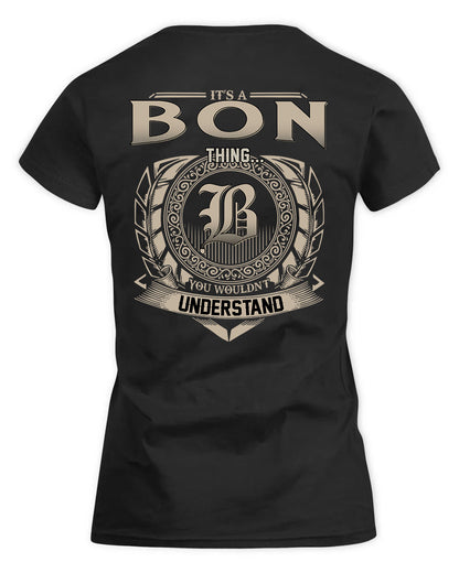 BON HH88-K2–Personalized Name Quote Apparel “It’s a/an NAME Thing You Wouldn’t Understand”