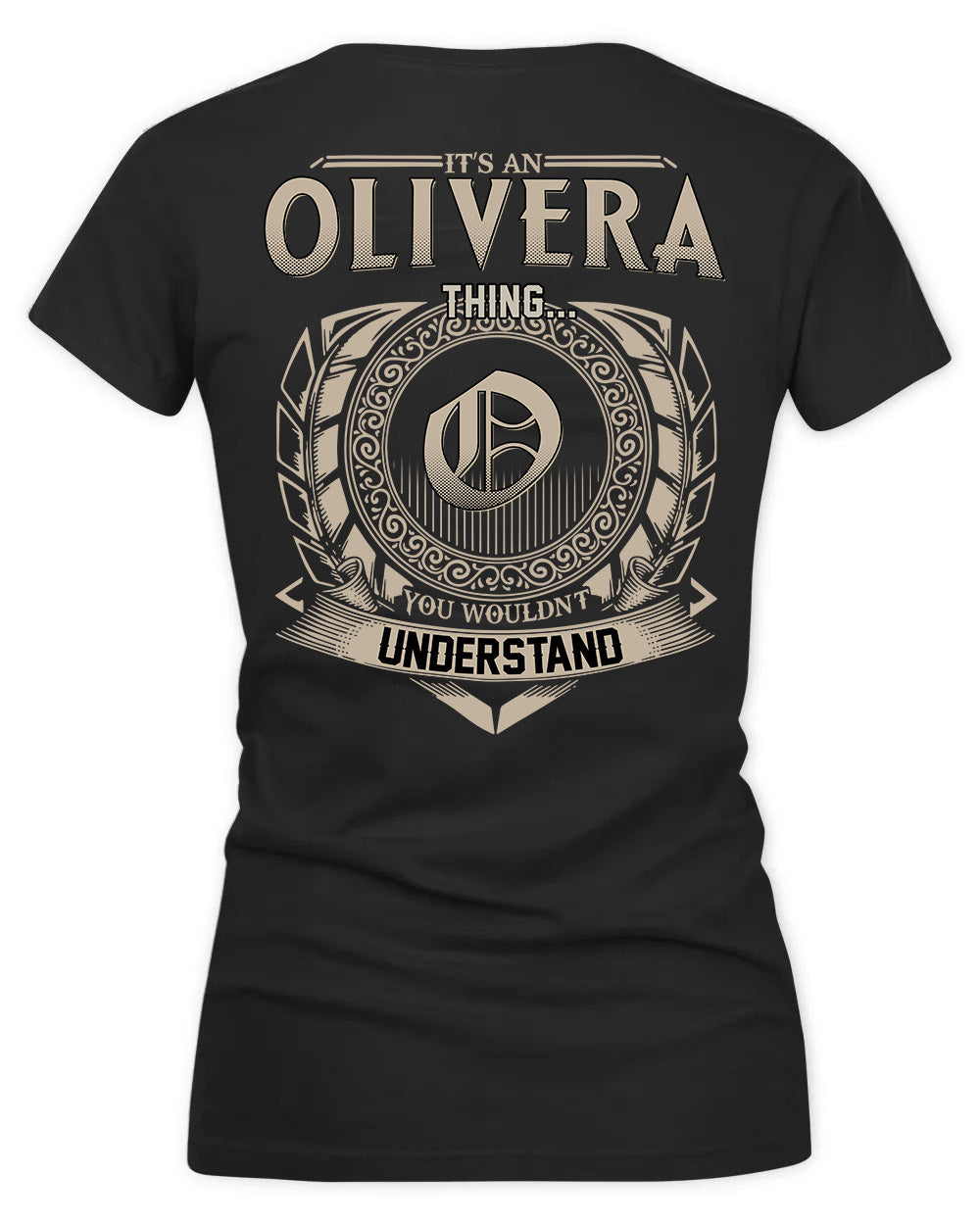 OLIVERA HH88-K2–Personalized Name Quote Apparel “It’s a/an NAME Thing You Wouldn’t Understand”