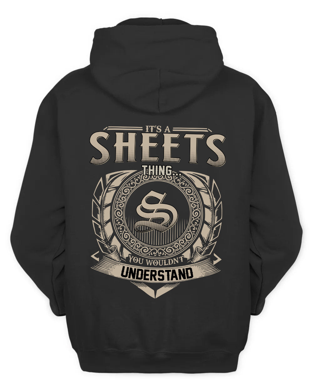 SHEETS HH88-K2–Personalized Name Quote Apparel “It’s a/an NAME Thing You Wouldn’t Understand”