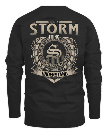 STORM HH88-K2–Personalized Name Quote Apparel “It’s a/an NAME Thing You Wouldn’t Understand”