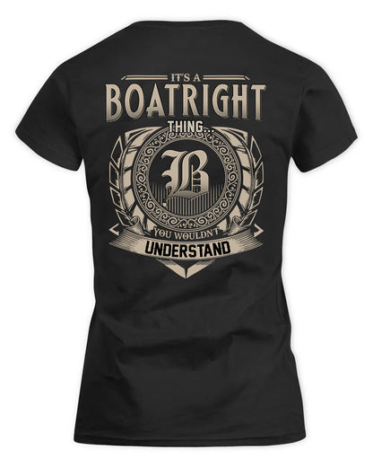 BOATRIGHT HH88-K2–Personalized Name Quote Apparel “It’s a/an NAME Thing You Wouldn’t Understand”