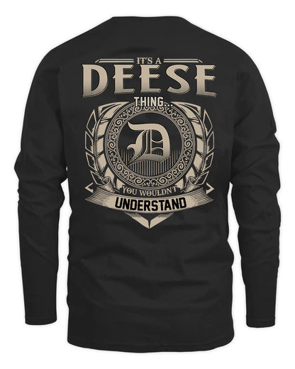 DEESE HH88-K2–Personalized Name Quote Apparel “It’s a/an NAME Thing You Wouldn’t Understand”