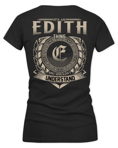 EDMOND HH88-K2–Personalized Name Quote Apparel “It’s a/an NAME Thing You Wouldn’t Understand”