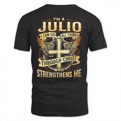JULIO HH88-K2–Personalized Name Quote T-Shirt