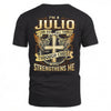 JULIO HH88-K2–Personalized Name Quote T-Shirt