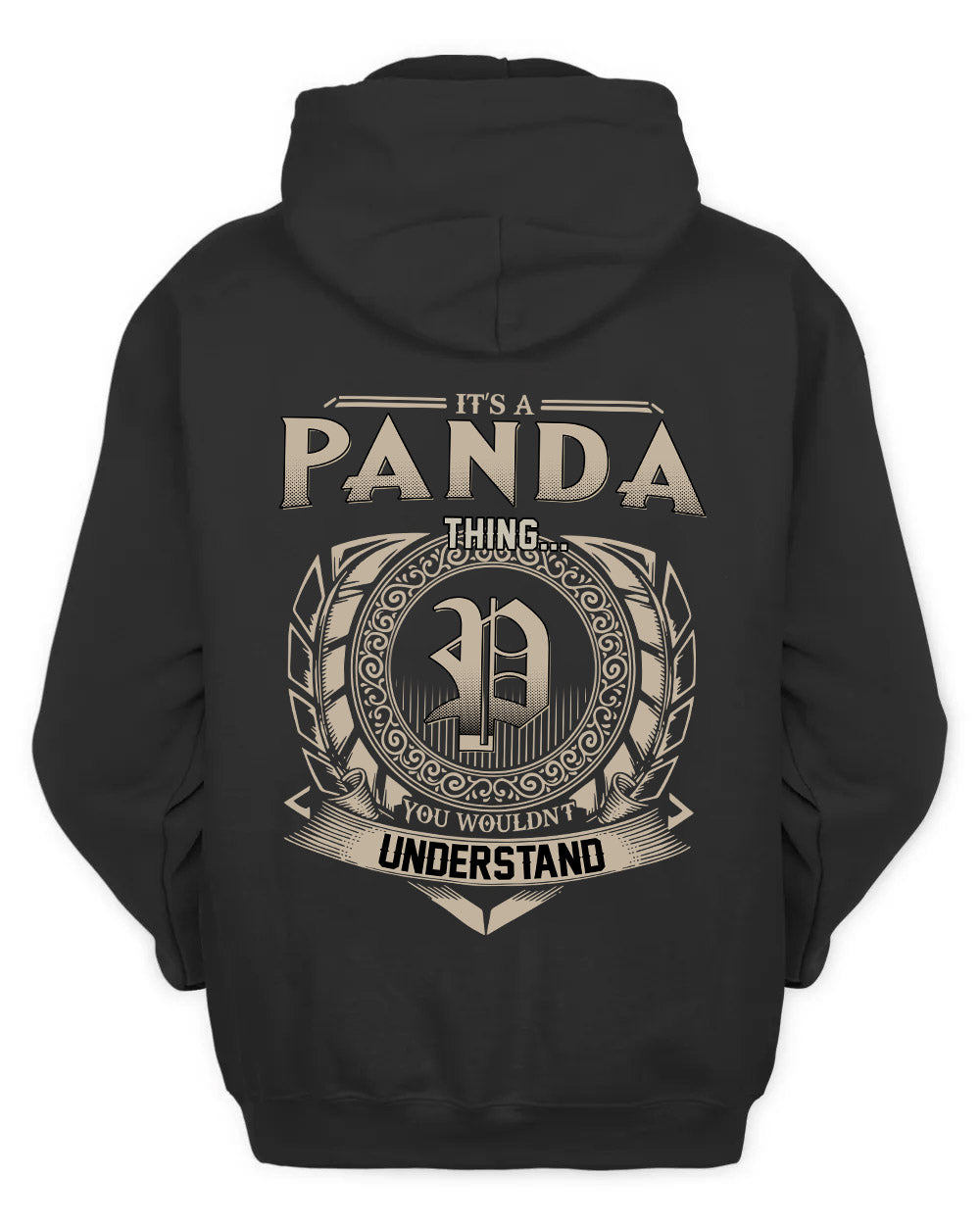 PANDA HH88-K2–Personalized Name Quote Apparel “It’s a/an NAME Thing You Wouldn’t Understand”