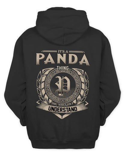 PANDA HH88-K2–Personalized Name Quote Apparel “It’s a/an NAME Thing You Wouldn’t Understand”