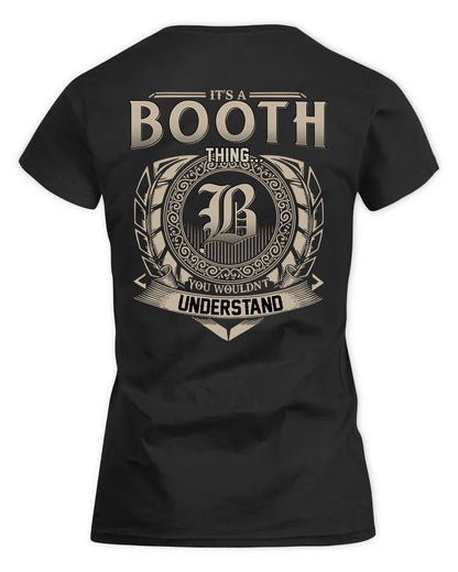 BOOTH HH88-K2–Personalized Name Quote Apparel “It’s a/an NAME Thing You Wouldn’t Understand”