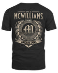 MCWILLIAMS HH88-K2–Personalized Name Quote Apparel “It’s a/an NAME Thing You Wouldn’t Understand”