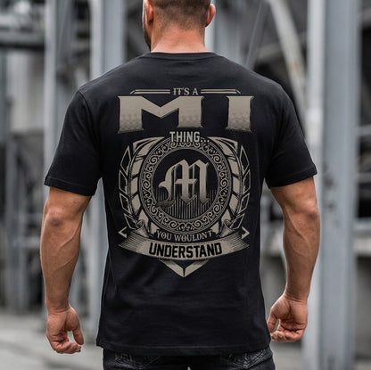 MI HH88-K2–Personalized Name Quote Apparel “It’s a/an NAME Thing You Wouldn’t Understand”