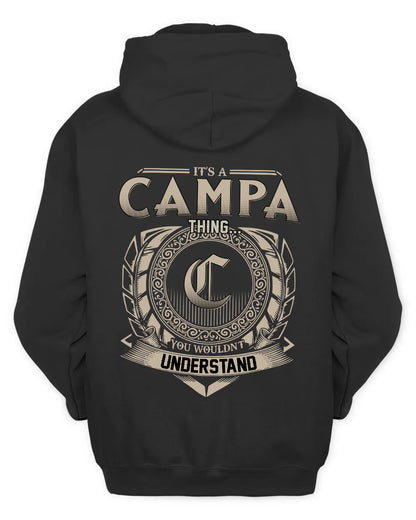 CAMPA HH88-K2–Personalized Name Quote Apparel “It’s a/an NAME Thing You Wouldn’t Understand”