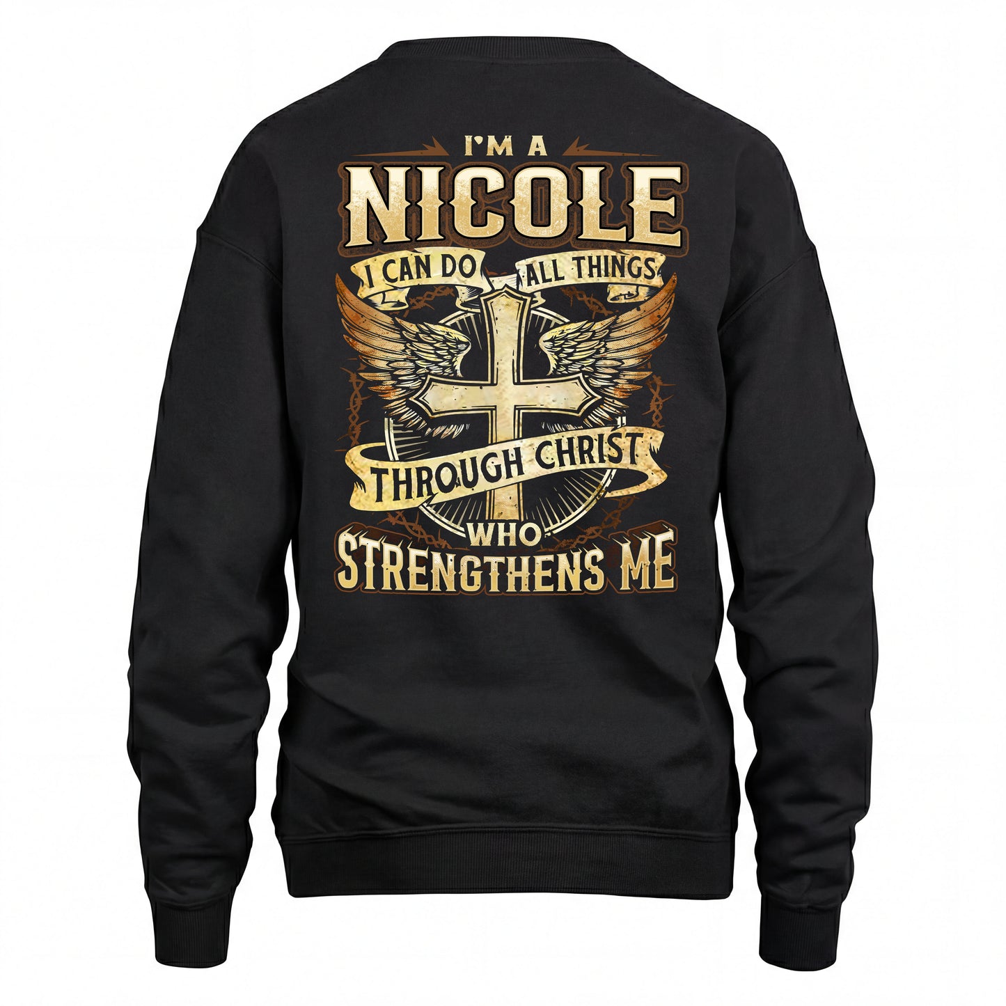 NICOLE HH88-K2–Personalized Name Quote T-Shirt