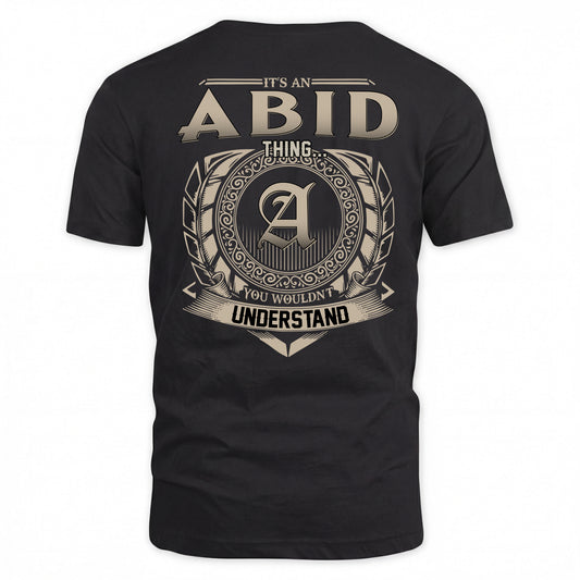 ABID HH88-K2–Personalized Name Quote Apparel “It’s a/an NAME Thing You Wouldn’t Understand”