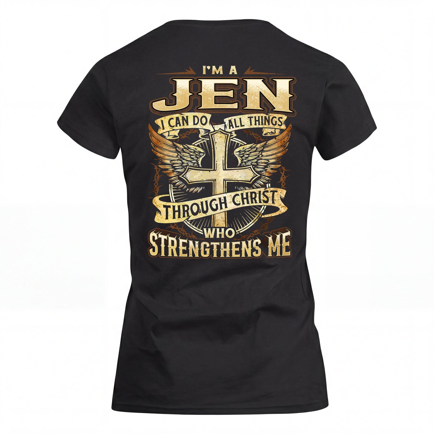 JEN HH88-K2–Personalized Name Quote T-Shirt