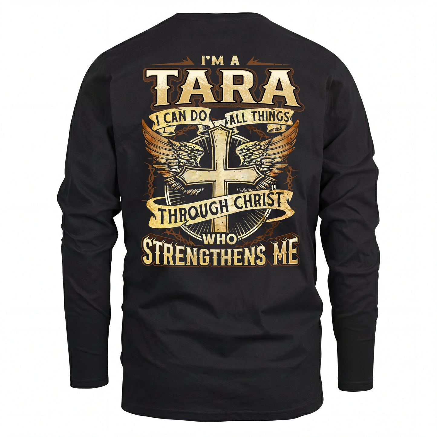TARA HH88-K2–Personalized Name Quote T-Shirt