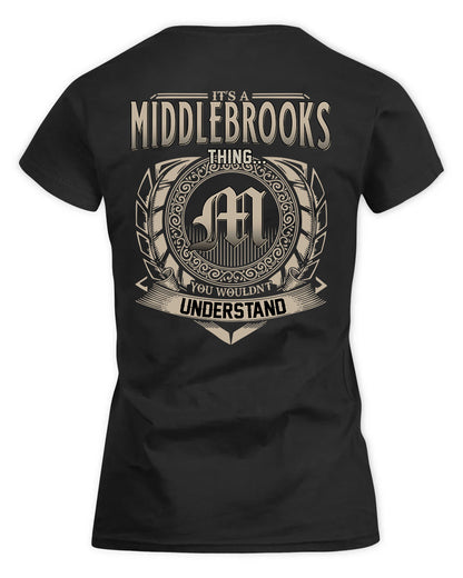 MIDDLETON HH88-K2–Personalized Name Quote Apparel “It’s a/an NAME Thing You Wouldn’t Understand”