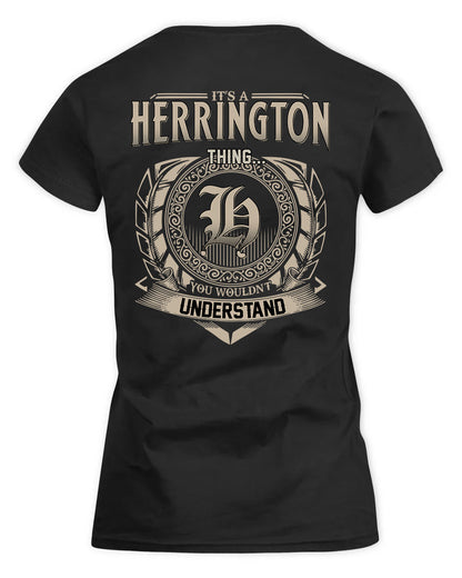HERRINGTON HH88-K2–Personalized Name Quote Apparel “It’s a/an NAME Thing You Wouldn’t Understand”