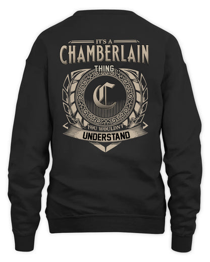 CHAMBERLAIN HH88-K2–Personalized Name Quote Apparel “It’s a/an NAME Thing You Wouldn’t Understand”