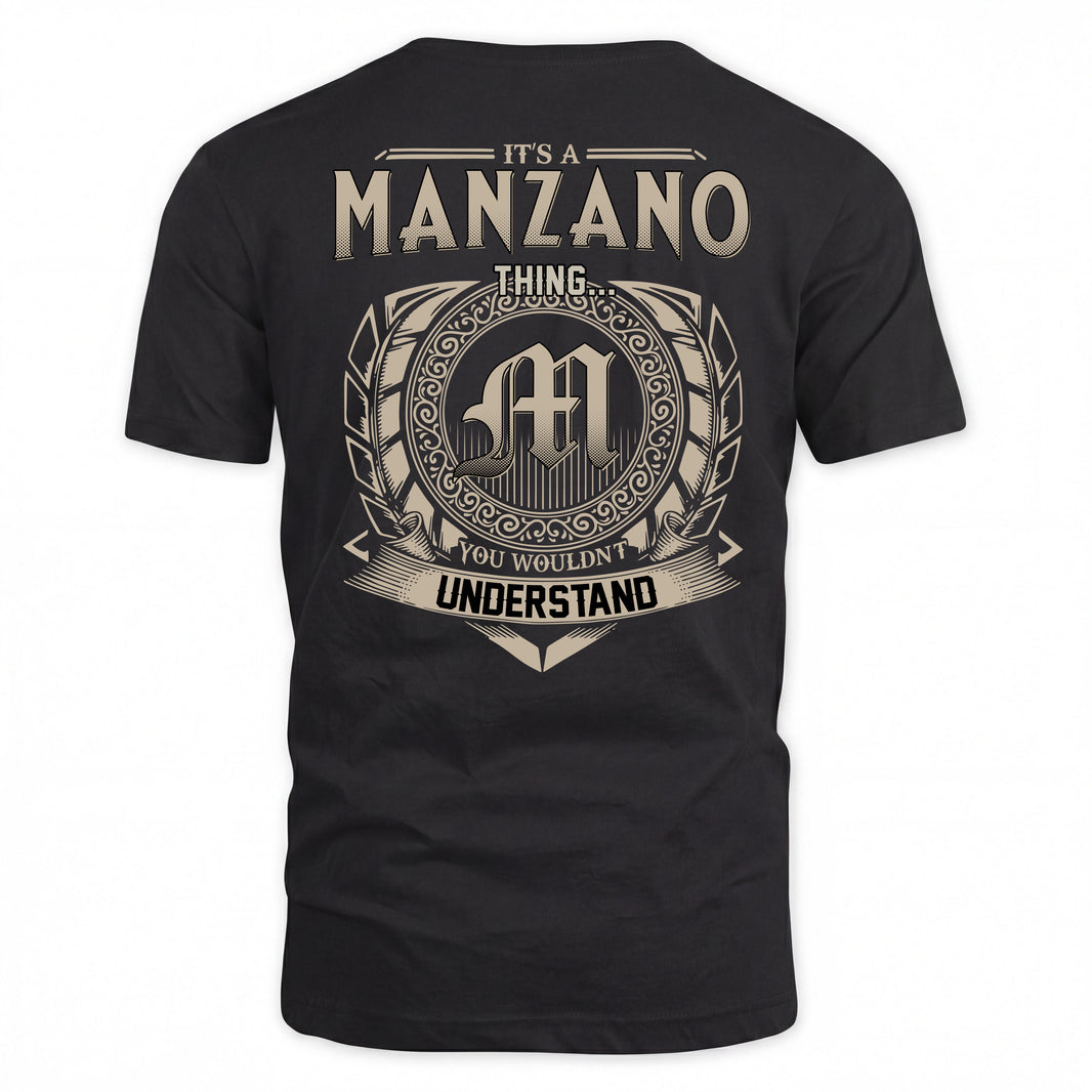 MANZANO HH88-K2–Personalized Name Quote Apparel “It’s a/an NAME Thing You Wouldn’t Understand”