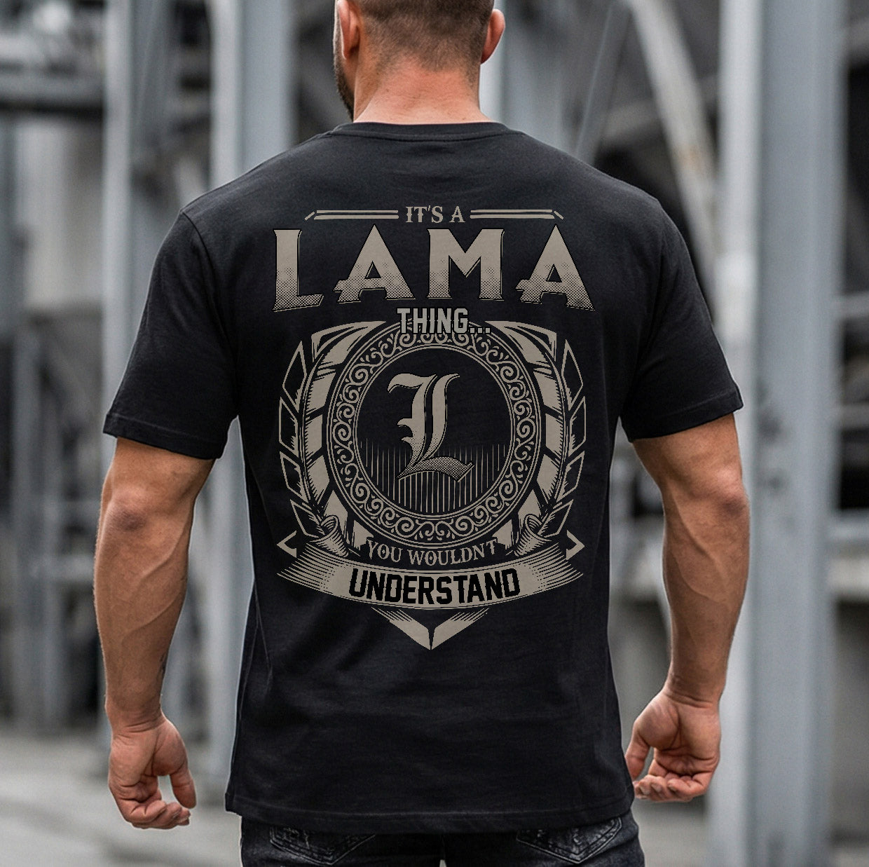 LAMA HH88-K2–Personalized Name Quote Apparel “It’s a/an NAME Thing You Wouldn’t Understand”