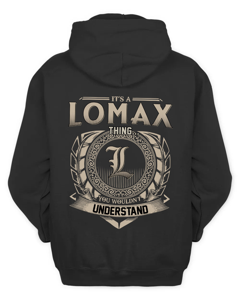 LOMAX HH88-K2–Personalized Name Quote Apparel “It’s a/an NAME Thing You Wouldn’t Understand”