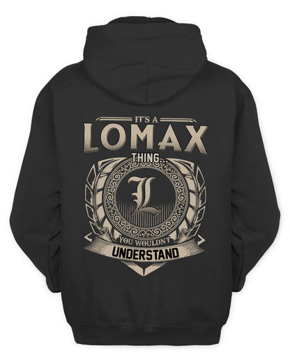 LOMAX HH88-K2–Personalized Name Quote Apparel “It’s a/an NAME Thing You Wouldn’t Understand”