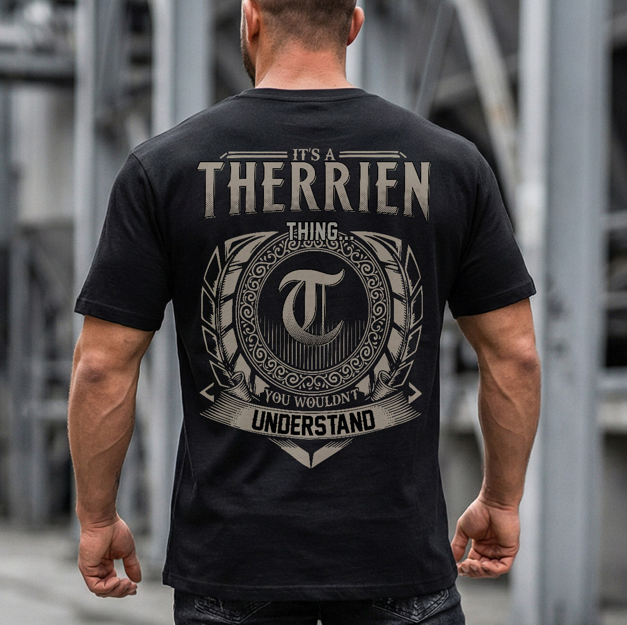 THERRIEN HH88-K2–Personalized Name Quote Apparel “It’s a/an NAME Thing You Wouldn’t Understand”
