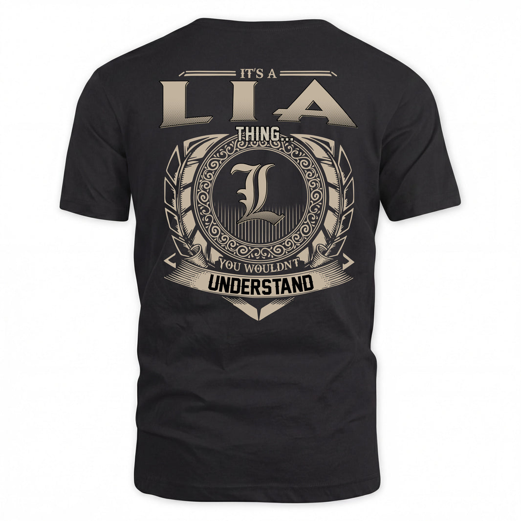 LIA HH88-K2–Personalized Name Quote Apparel “It’s a/an NAME Thing You Wouldn’t Understand”