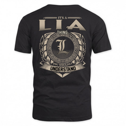 LIA HH88-K2–Personalized Name Quote Apparel “It’s a/an NAME Thing You Wouldn’t Understand”