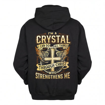 CRYSTAL HH88-K2–Personalized Name Quote T-Shirt