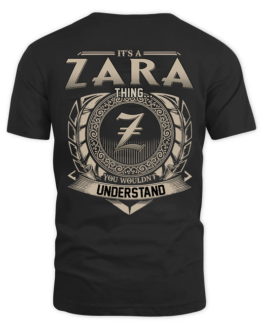 ZARA HH88-K2–Personalized Name Quote Apparel “It’s a/an NAME Thing You Wouldn’t Understand”