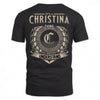 CHRISTINA HH88-K2–Personalized Name Quote Apparel “It’s an NAME Thing You Wouldn’t Understand”