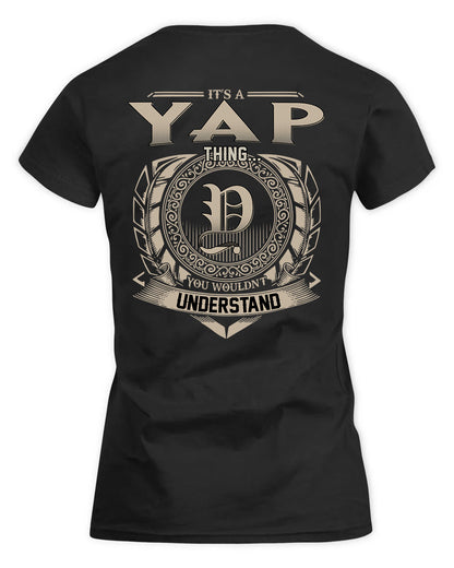 YARBOROUGH HH88-K2–Personalized Name Quote Apparel “It’s a/an NAME Thing You Wouldn’t Understand”