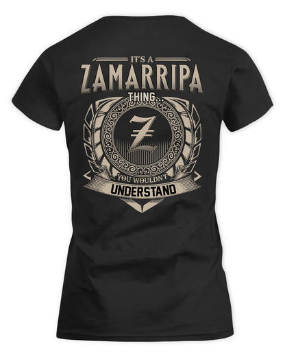 ZAMORA HH88-K2–Personalized Name Quote Apparel “It’s a/an NAME Thing You Wouldn’t Understand”