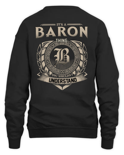 BARON HH88-K2–Personalized Name Quote Apparel “It’s a/an NAME Thing You Wouldn’t Understand”