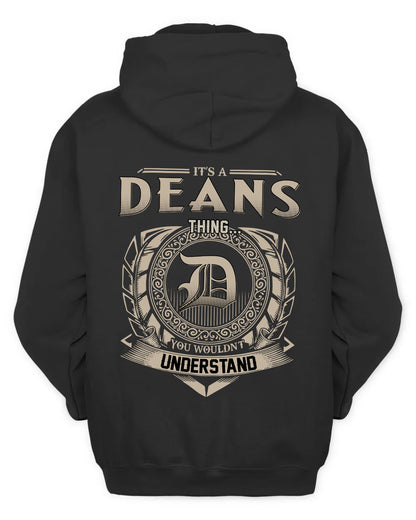 DEANS HH88-K2–Personalized Name Quote Apparel “It’s a/an NAME Thing You Wouldn’t Understand”