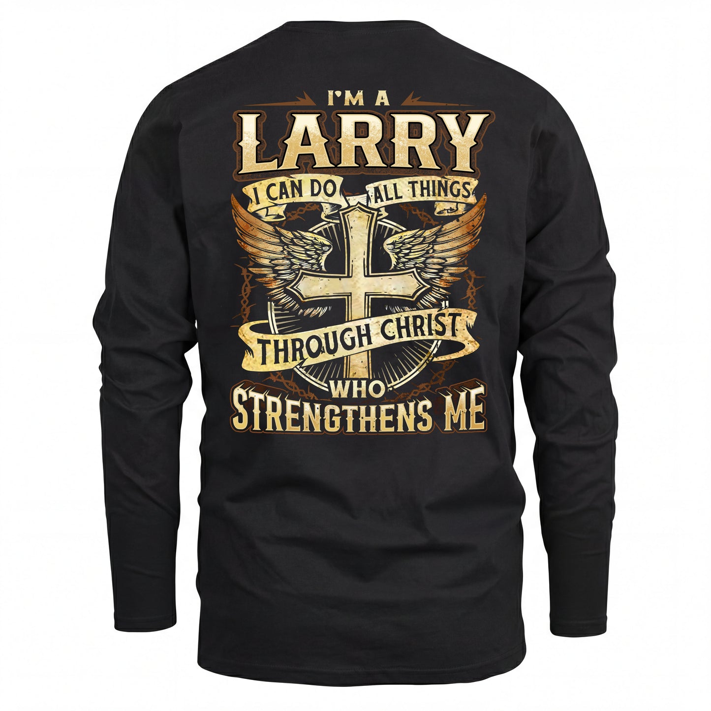 LARRY HH88-K2–Personalized Name Quote T-Shirt