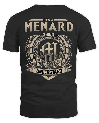 MENARD HH88-K2–Personalized Name Quote Apparel “It’s a/an NAME Thing You Wouldn’t Understand”