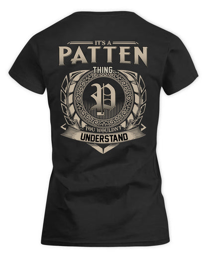 PATTI HH88-K2–Personalized Name Quote Apparel “It’s a/an NAME Thing You Wouldn’t Understand”