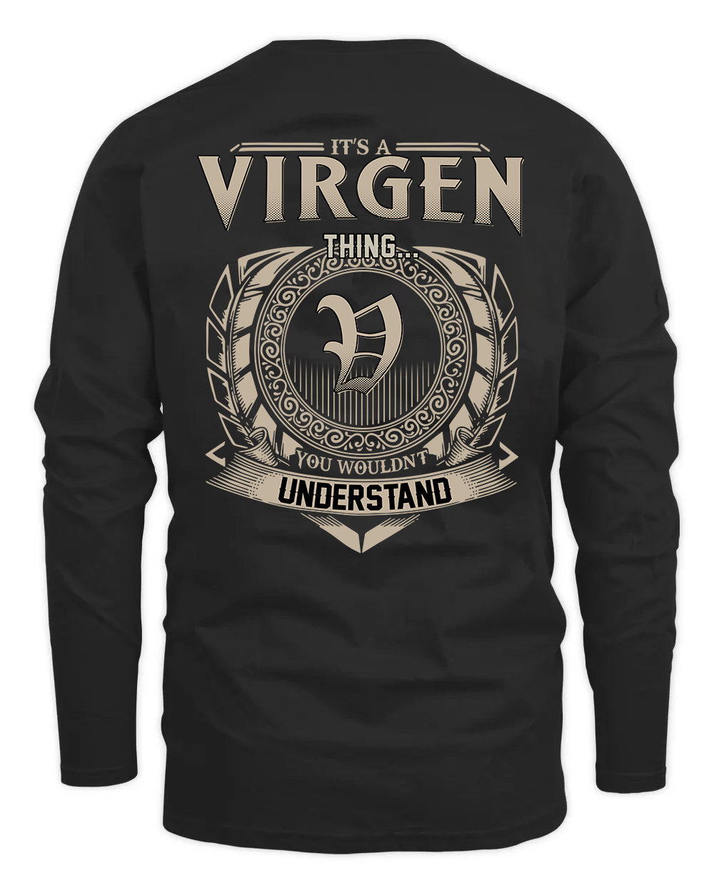 VIRGEN HH88-K2–Personalized Name Quote Apparel “It’s a/an NAME Thing You Wouldn’t Understand”