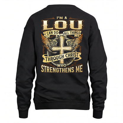 LOU HH88-K2–Personalized Name Quote T-Shirt