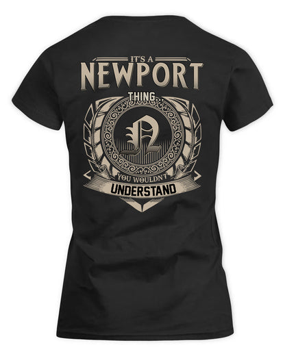 NEWSOM HH88-K2–Personalized Name Quote Apparel “It’s a/an NAME Thing You Wouldn’t Understand”