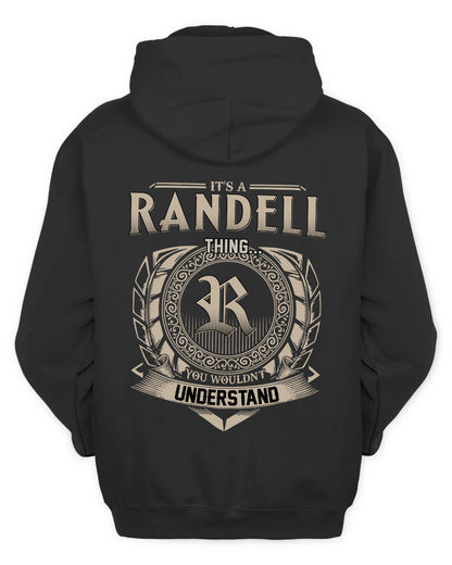 RANDELL HH88-K2–Personalized Name Quote Apparel “It’s a/an NAME Thing You Wouldn’t Understand”