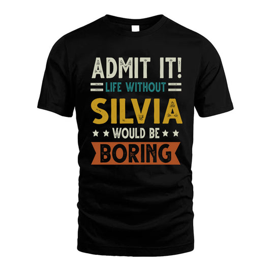 GUYTON HH88-K2–Personalized Funny Quote Apparel “Life Without NAME Would Be Boring”