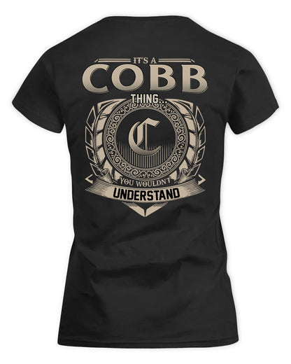 COBB HH88-K2–Personalized Name Quote Apparel “It’s a/an NAME Thing You Wouldn’t Understand”