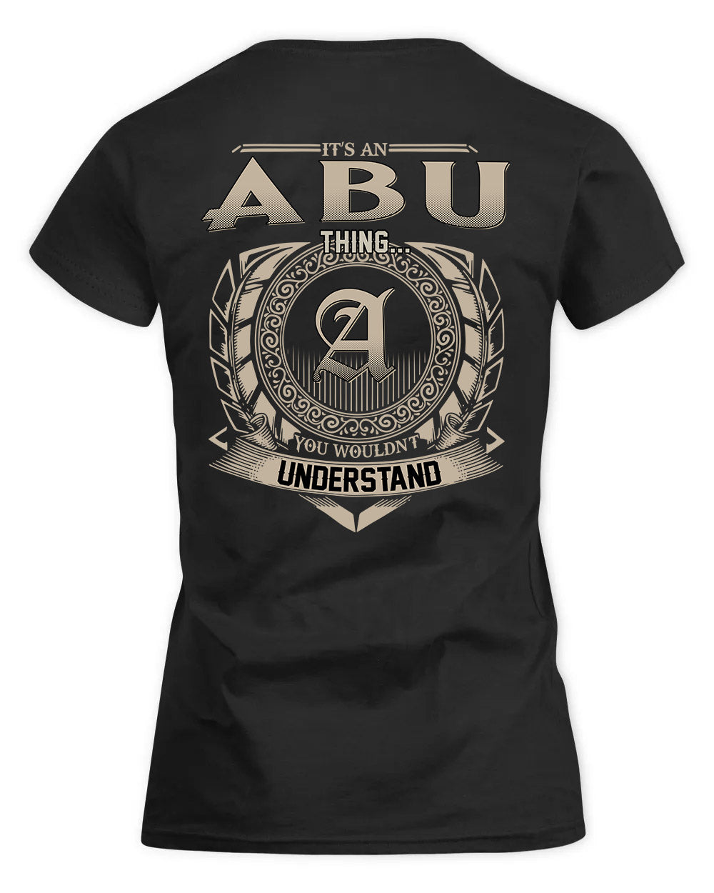ABU HH88-K2–Personalized Name Quote Apparel “It’s a/an NAME Thing You Wouldn’t Understand”