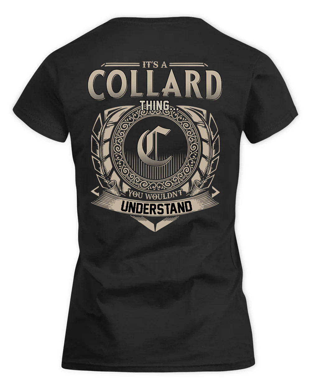COLLARD HH88-K2–Personalized Name Quote Apparel “It’s a/an NAME Thing You Wouldn’t Understand”