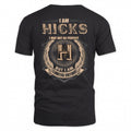 HICKS 2K-101–Personalized Name Quote Apparel “I Am NAME May Not Be Perfect But I Am Limited Edition”